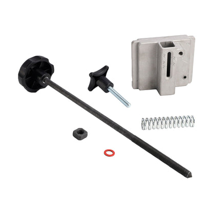 Gruppo tenditore ruota superiore sega a nastro da 14" con cerniera in ferro per Delta/Powermatic