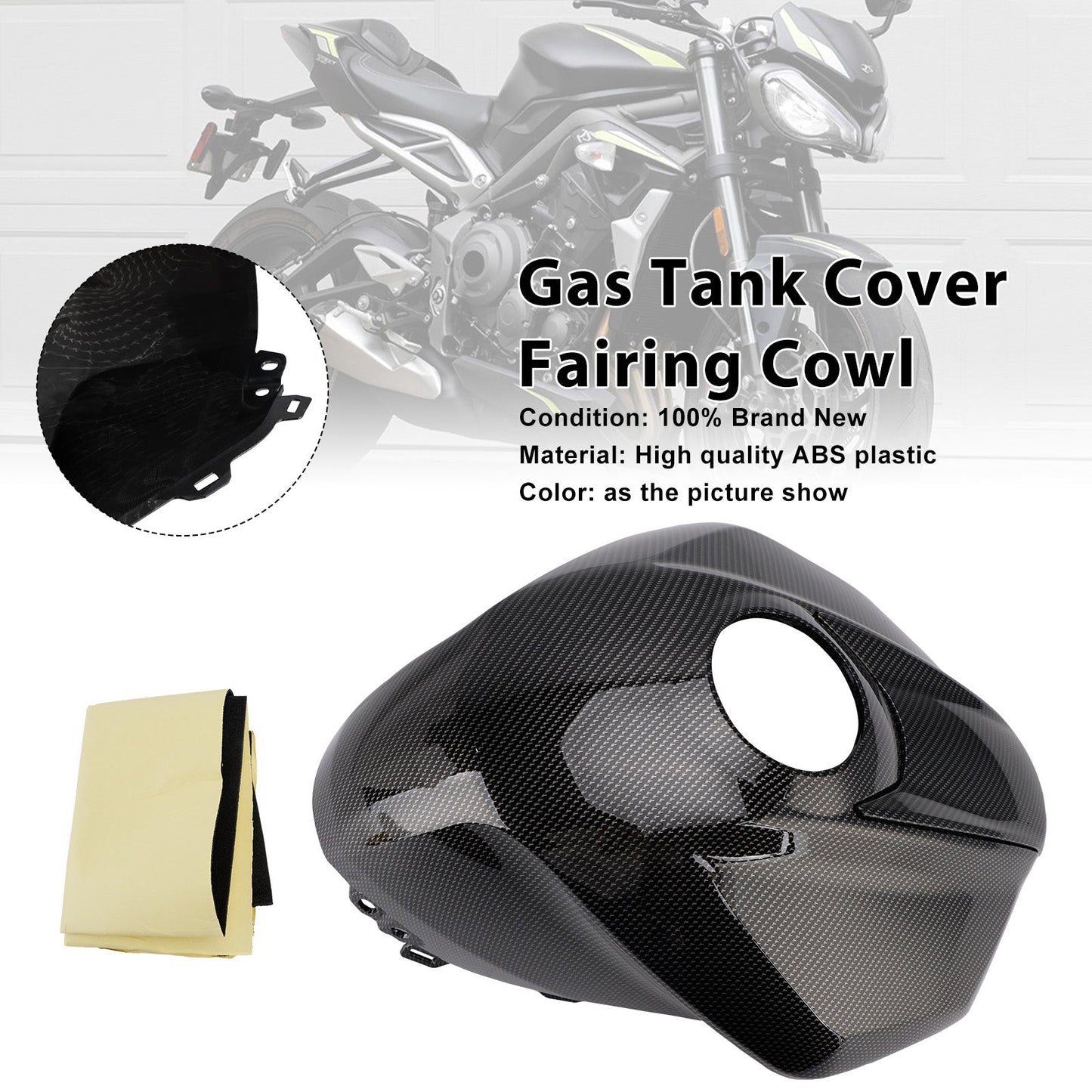 Carenatura per serbatoio carburante Street Triple 765 R/RS 2023-2025