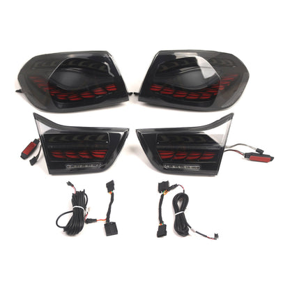 Gruppo ottico posteriore a LED fumé L&amp;R per BMW 4 M4 GTS F32 F33 F82