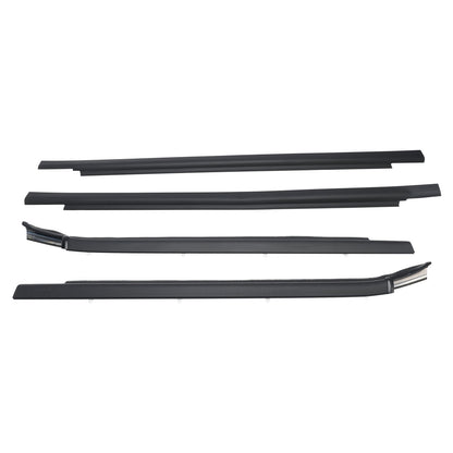 2000-2006 Toyota Tundra Double Cab 4 pezzi Guarnizione Finestra inferiore esterna 75720-0C010