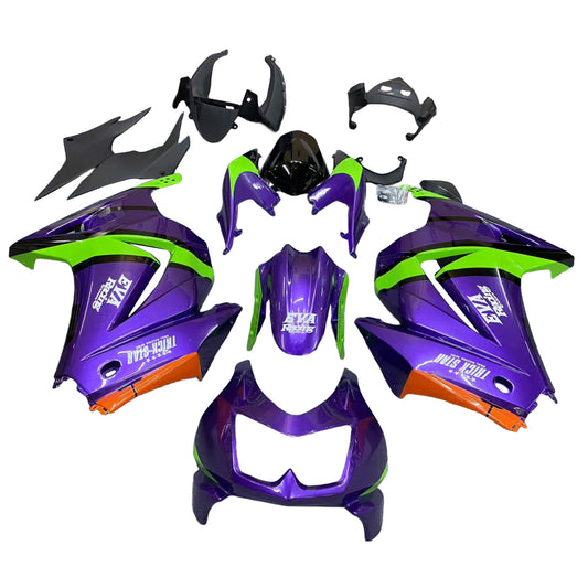 Kit di carenatura ABS di plastica adatta per Kawasaki EX250 Ninja250R 2008-2012