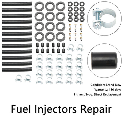 Kit di riparazione iniettori carburante da 12 pezzi per V12 XJS 1981-1991 per Jaguar e Porsche