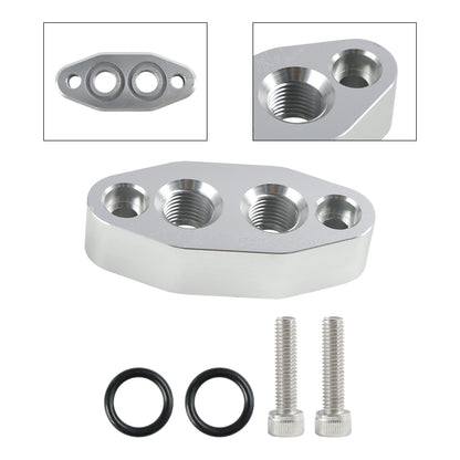 Adattatore radiatore olio 6AN ORB Oring Piastra porta ingresso/uscita LS1 LSX LS3 LS LS2 LS3 551600