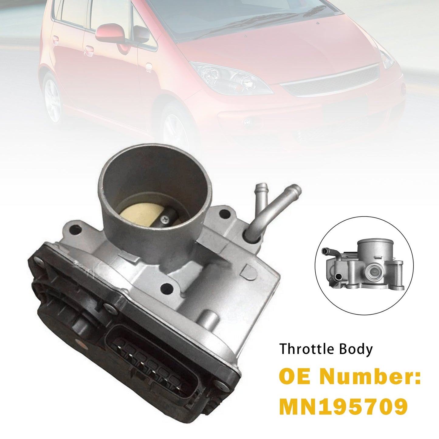 Corpo farfallato per Mitsubishi Lancer Colt 1.5L (anni 2004-2008), codice MN195709