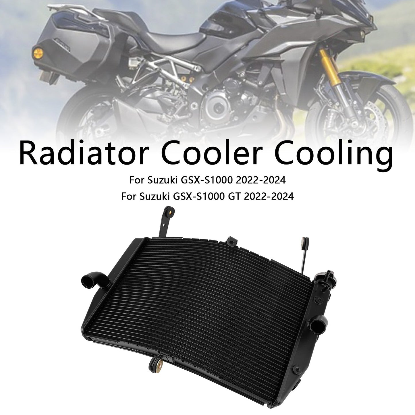 Radiatore di raffreddamento del motore Suzuki GSX-S1000 / GT 2022-2024