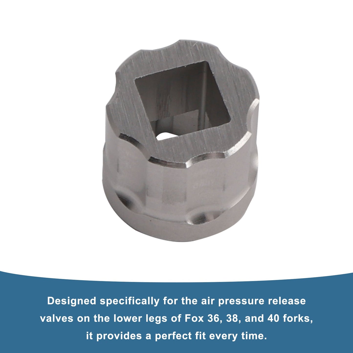 820-09-088 - Spurgo aria per forcella FOX 36/38/40 Pulsante di rilascio pressione forcella