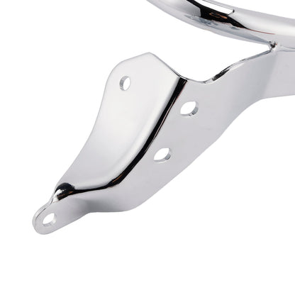 Portapacchi cromato per schienale sissybar per modelli Softail FLSB FXFB FXFBS FXLR FXLRS 18-25