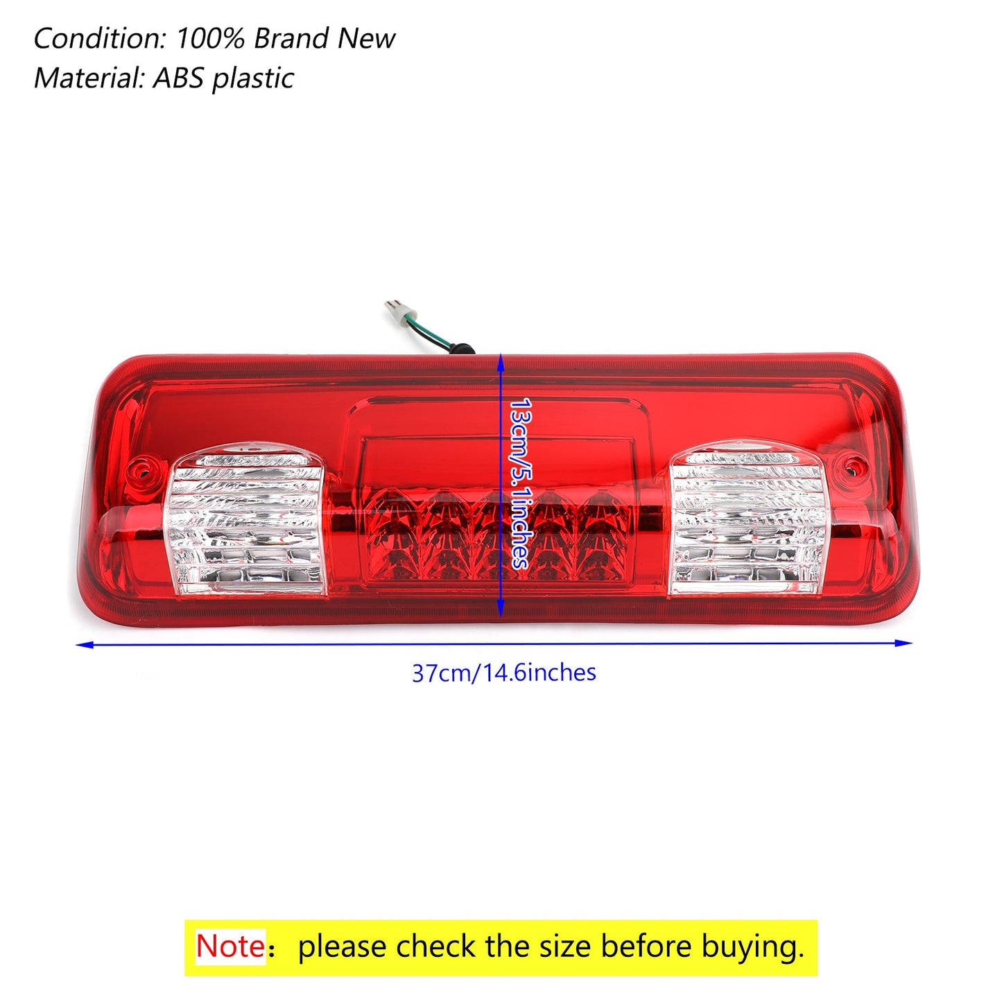 Luce freno posteriore rossa, luce stop alta per Ford Explorer Sport 2007-10