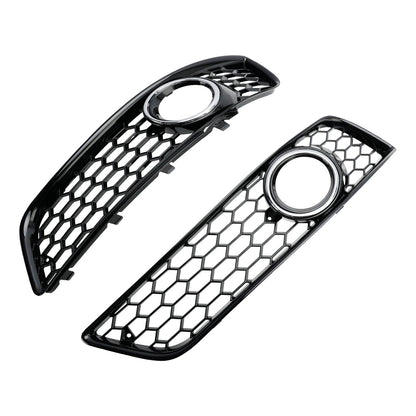 Griglia di copertura della luce fendinebbia anteriore del paraurti a nido d"ape Audi A3 8P 2009-2013