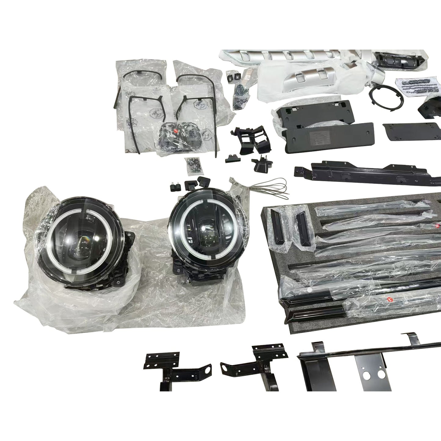 Kit carrozzeria e paraurti in stile AMG per Mercedes W463 G550 G500 (1993-2018), compatibile con modelli dal 1993 al 2018 (W465 G63).