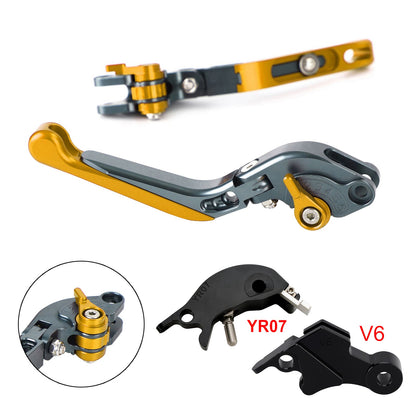 Leva freno frizione regolabile adatta per YAMAHA XSR900 XSR900GP MT-09 2024-2025