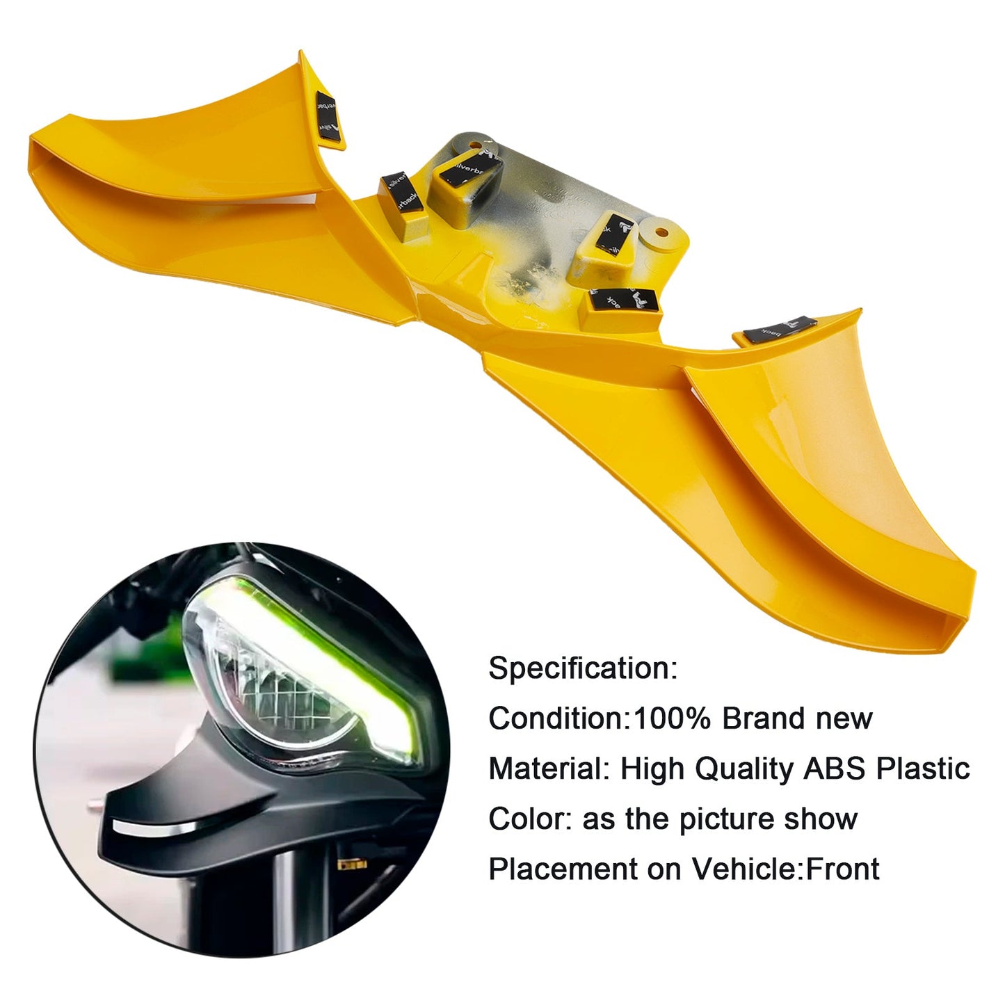 Alette spoiler anteriori Street Triple 765R/RS 2023-2025