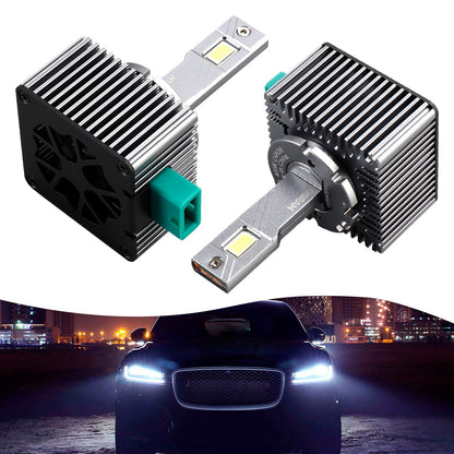 2 pezzi di luci per auto LED-HL D3S 166340CW 45W 6000K per OSRAM