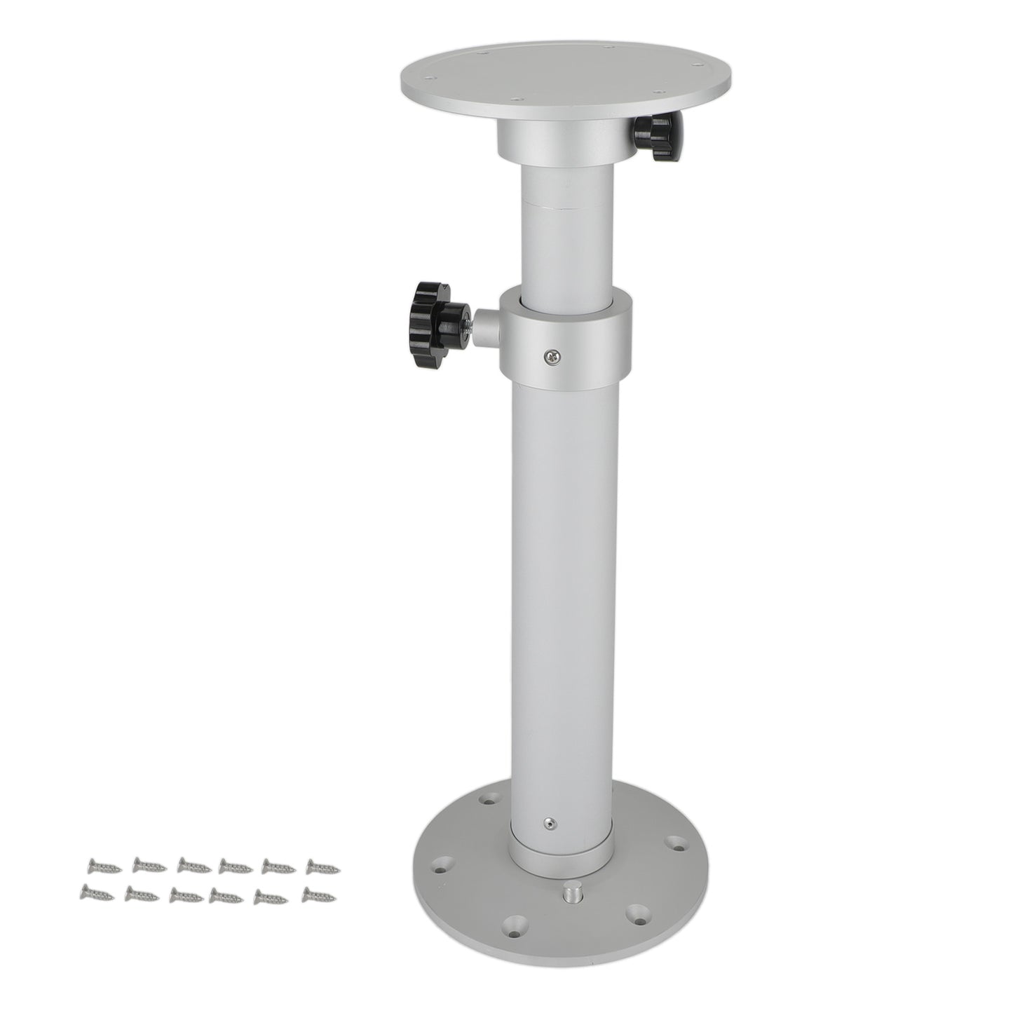 Alluminio RV Marine Barca Motorhome Tavolo piedistallo telescopico Mobili gamba