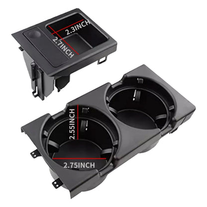 Base portaoggetti per console centrale nera BMW Serie 3 E46 4 porte 1999-2005 51168218305
