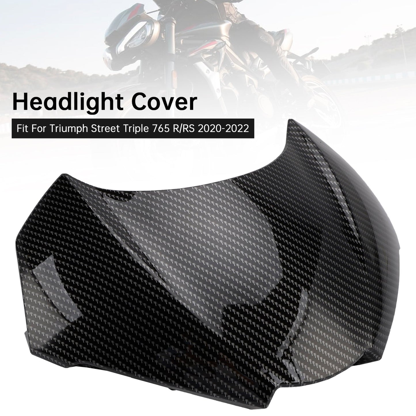 Carenatura coprifaro anteriore Street Triple 765 R/RS 2020-2022