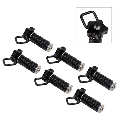 6 pezzi di anelli flessibili di ancoraggio per carico da 1 pollice per Polaris RZR Sportsman Ace 2013-2025