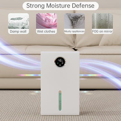 Serbatoio 3.5L Dehumidifier 30m² Ionizzatore Silenzioso Purificazione dell'aria economica e silenziosa