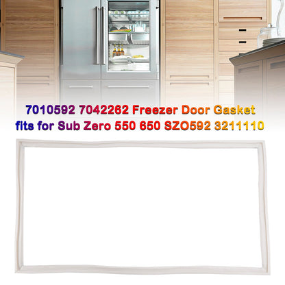 7010592 7042262 Guarnizione porta congelatore adatta per Sub Zero 550 650 SZO592 3211110