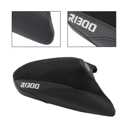 Cuscino passeggero posteriore per BMW R1300GS 2024-2025, in poliuretano piatto, blu e bianco