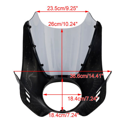 Cupolino parabrezza Yamaha XSR900 2022-2025