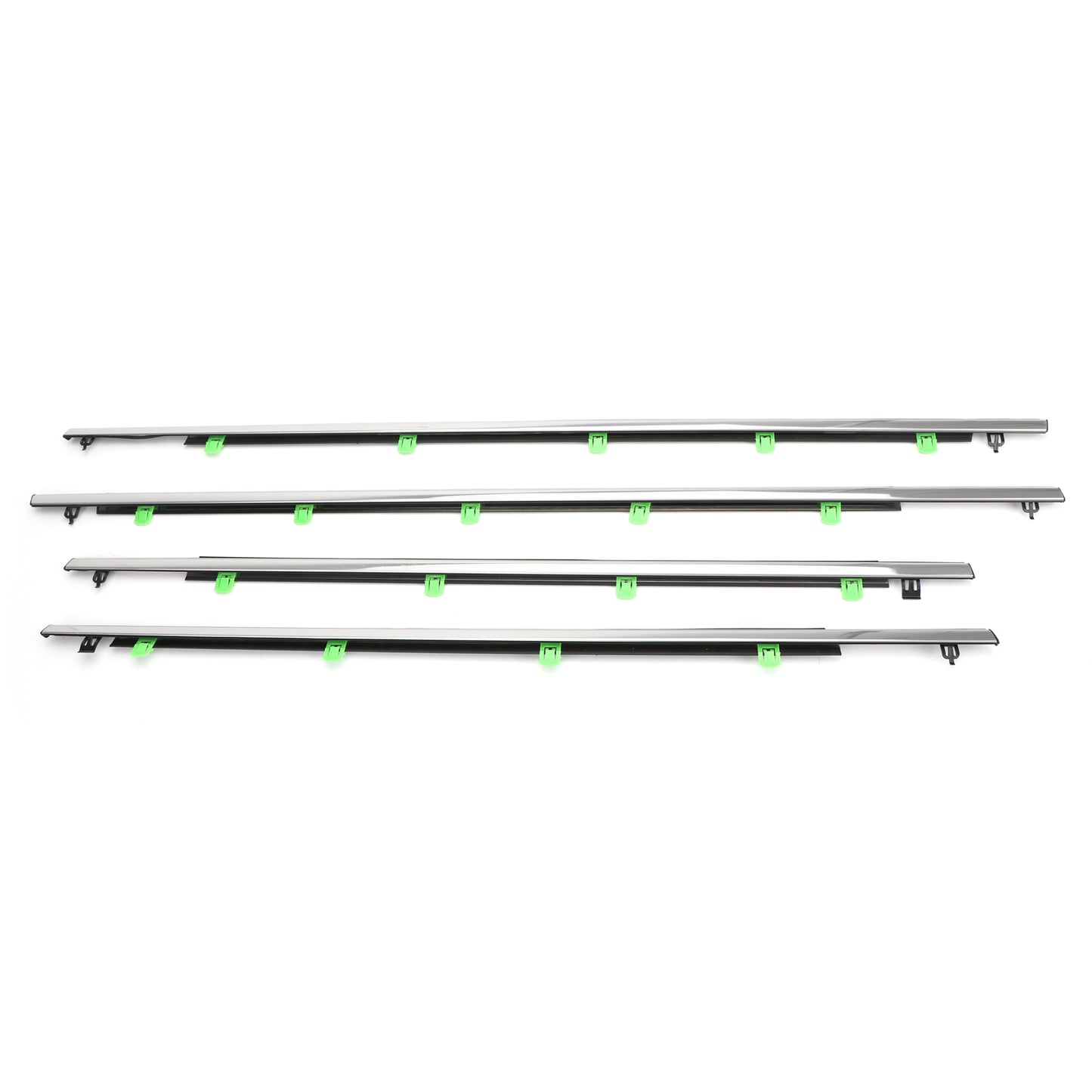 2007-2011 Honda CR-V CRV 72950-SWA-A01 4 pezzi guarnizioni finestrino