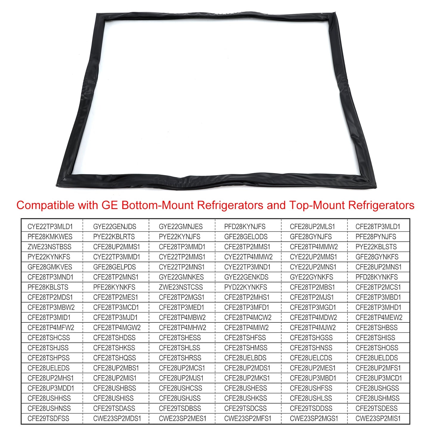 WR14X36194 Guarnizione porta congelatore per modelli di frigorifero congelatore GE WR14X31558
