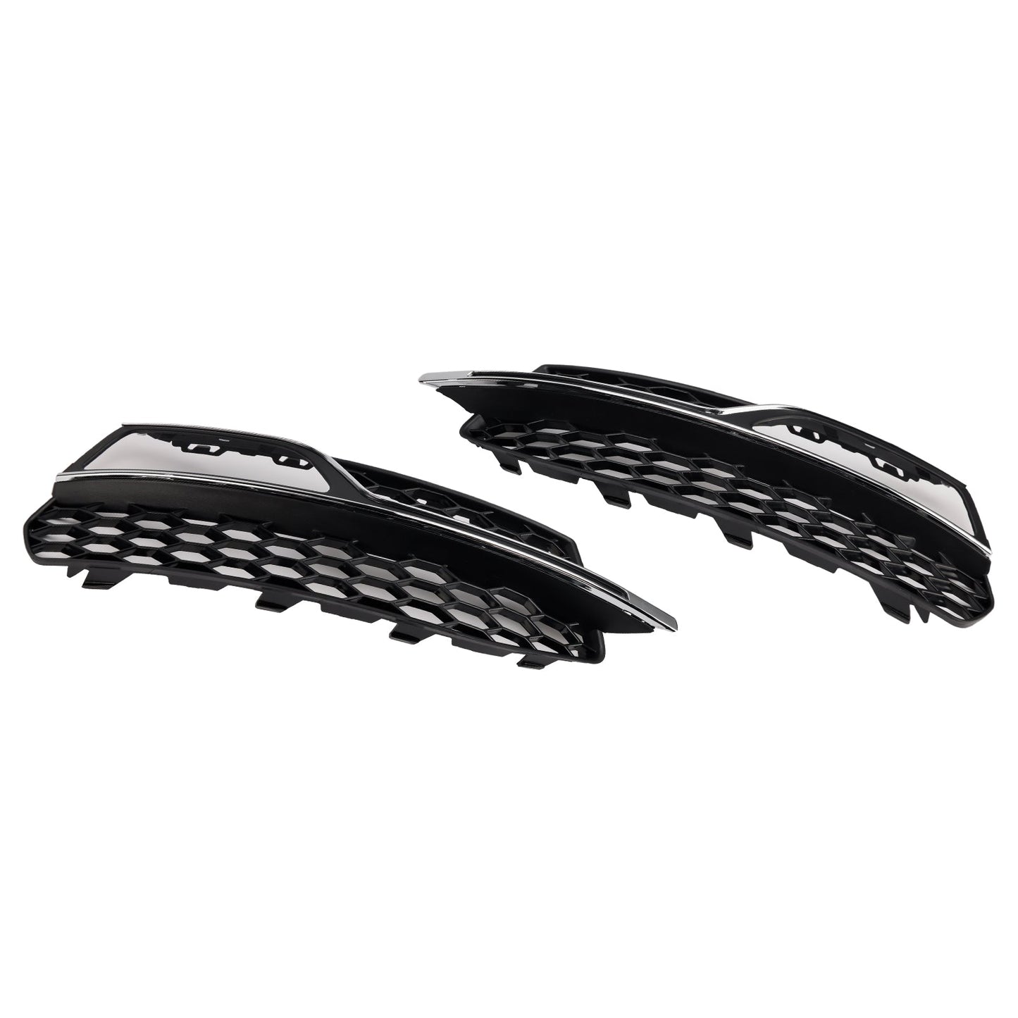 Griglia di copertura fendinebbia paraurti anteriore inferiore AUDI A3 S3 S-Line 2013-2016 8V3807682G 8V3807681G