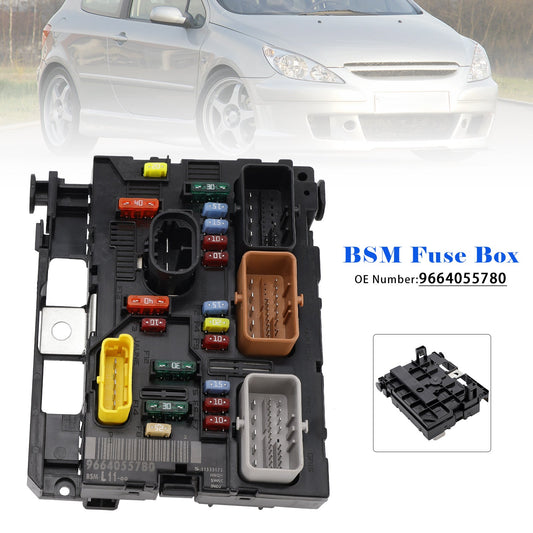 BSM L11 9664055780 Scatola fusibili per Peugeot 207 307 406 Partner