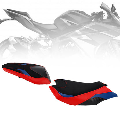 Kit sedile conducente e passeggero per Honda CBR250RR 2017-2024 2023, cuscino posteriore rosso