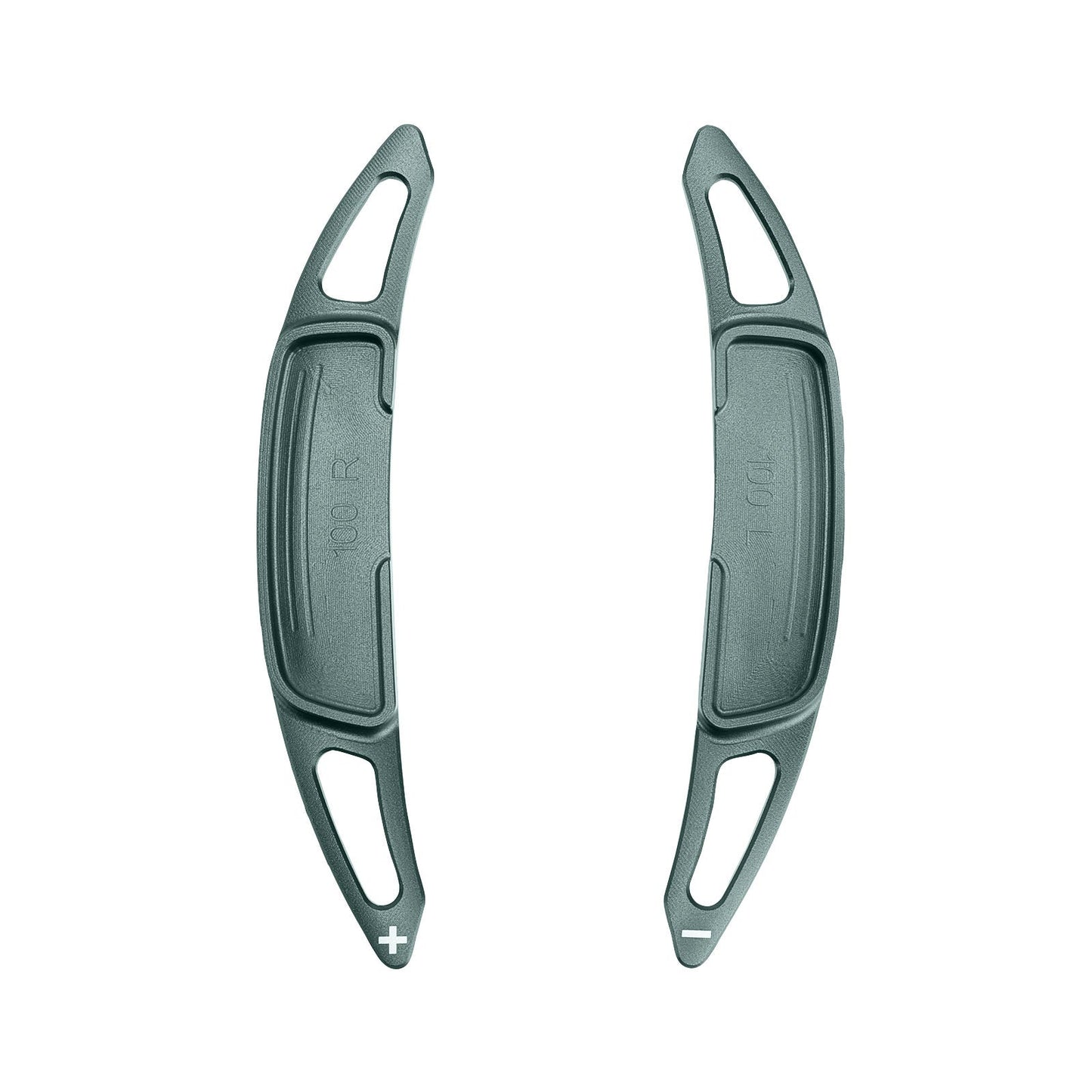 Palette del cambio al volante per Renault Arkana 2021-24, in alluminio grigio