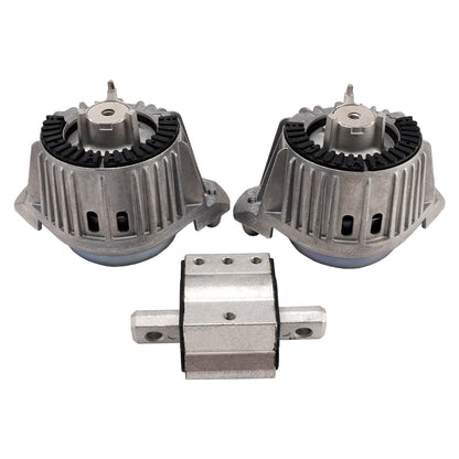 2012-2017 Mercedes-Benz CLS X218 3x supporti motore e supporto trasmissione 2122406417 2122400418