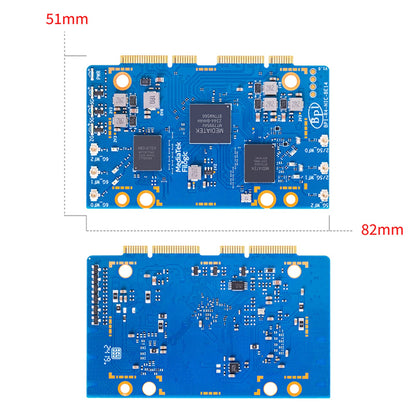 Router open source BPI-R4-NIC-BE14 Modulo BPI-R4-WiFi7 Modulo Banana Pi R4 WiFi7