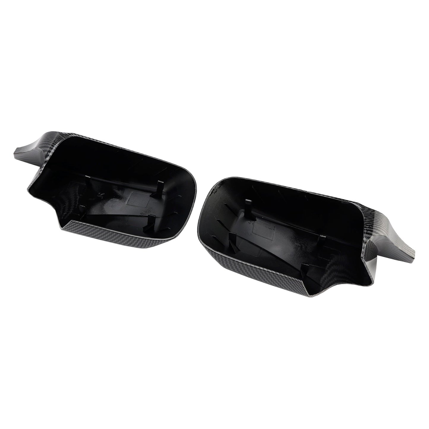 2 pezzi Copri specchietti laterali per auto stile M per BMW E46 Berlina E39 4DR 1998-2005