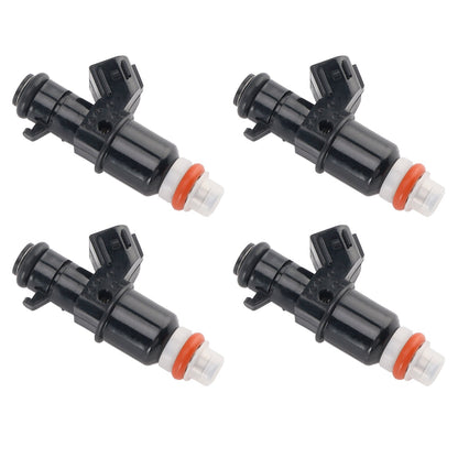 Iniettore di carburante 4 pezzi 16450-RZP-003 compatibile con Honda Accord Civic Stream CRV Tourer 2.0L