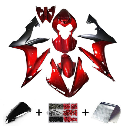 Kit carenatura iniezione plastica ABS per Yamaha YZFR1 YZF-R1 2004-2006