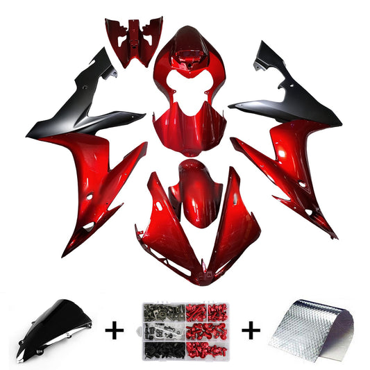 Kit carenatura iniezione plastica ABS per Yamaha YZFR1 YZF-R1 2004-2006