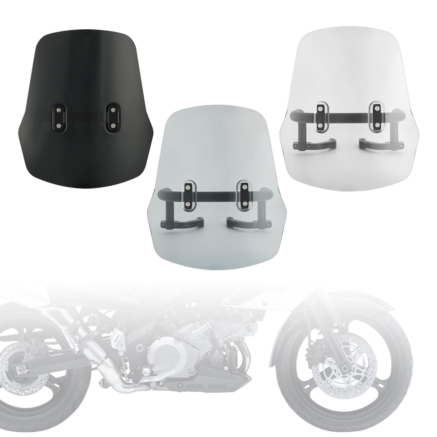 2019-2023 HONDA Hunter Cub CT125 Parabrezza per moto in ABS
