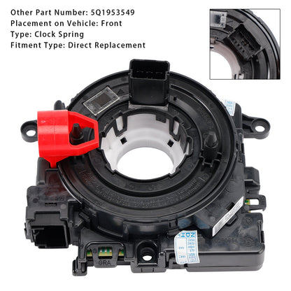 Molla di regolazione del volante VW Golf MK7 2014-2018 5Q1953549