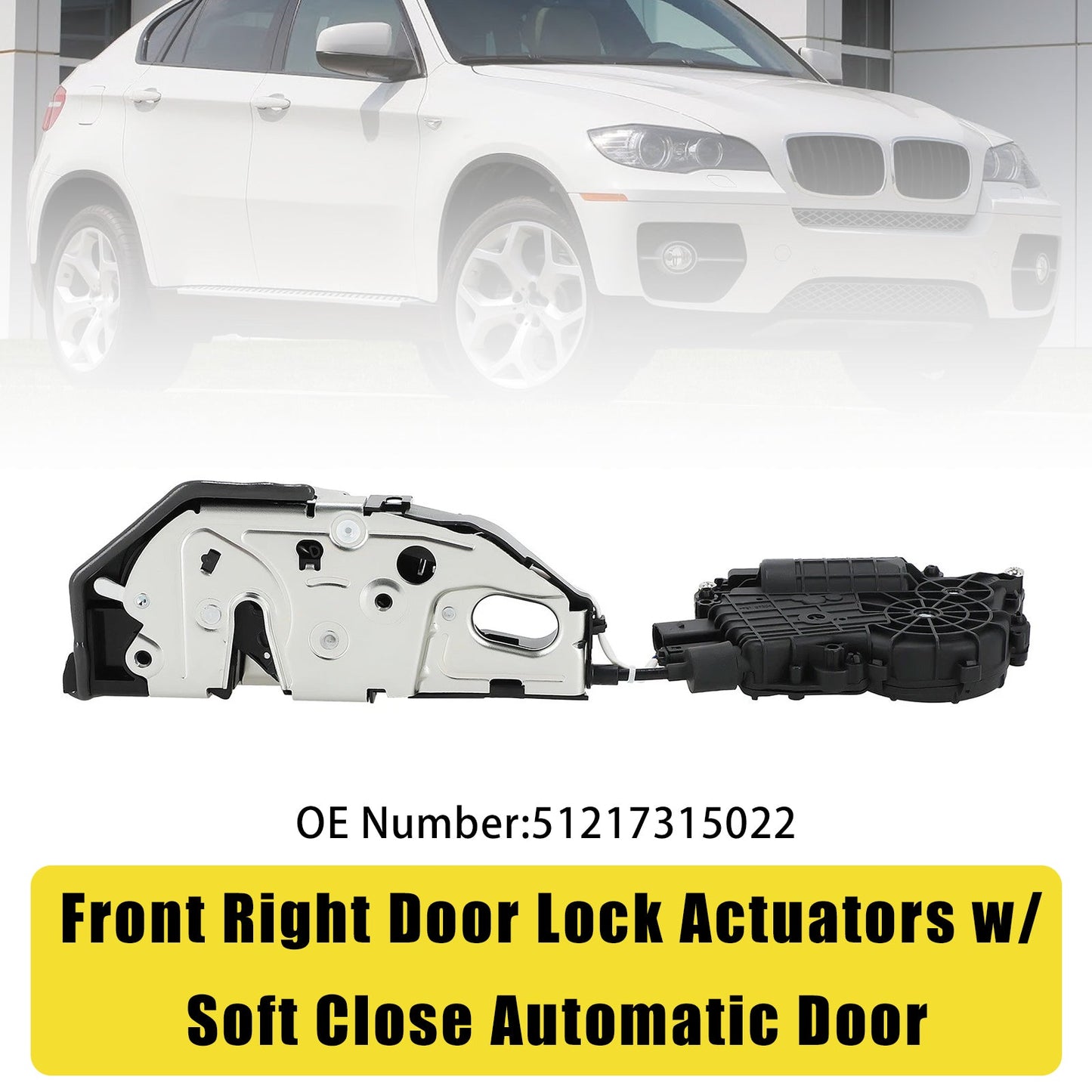 Attuatori serratura porta anteriore destra 51217315022 per BMW X5 E70 07-12 X6 E71 08-14