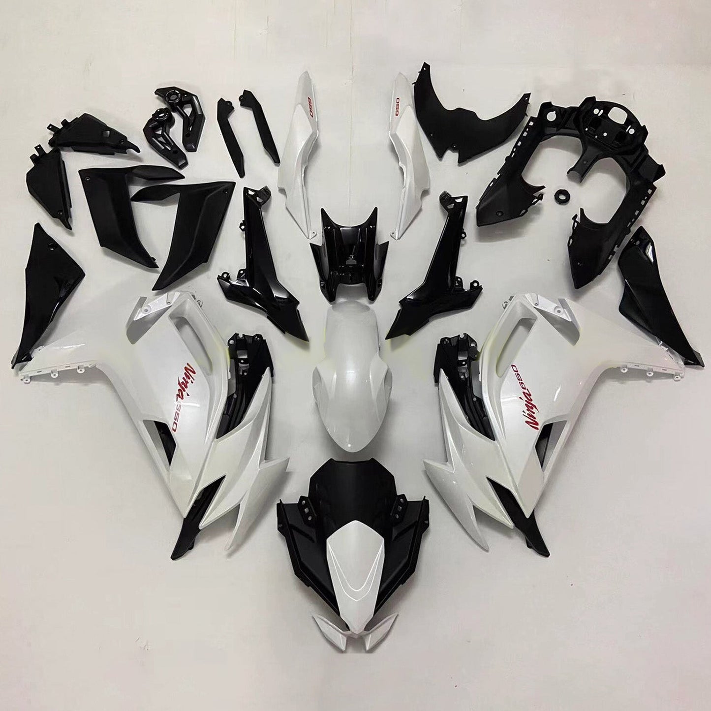 Kit carenatura iniezione in plastica ABS adatto per Kawasaki ER-6F Ninja650R 2017-2019