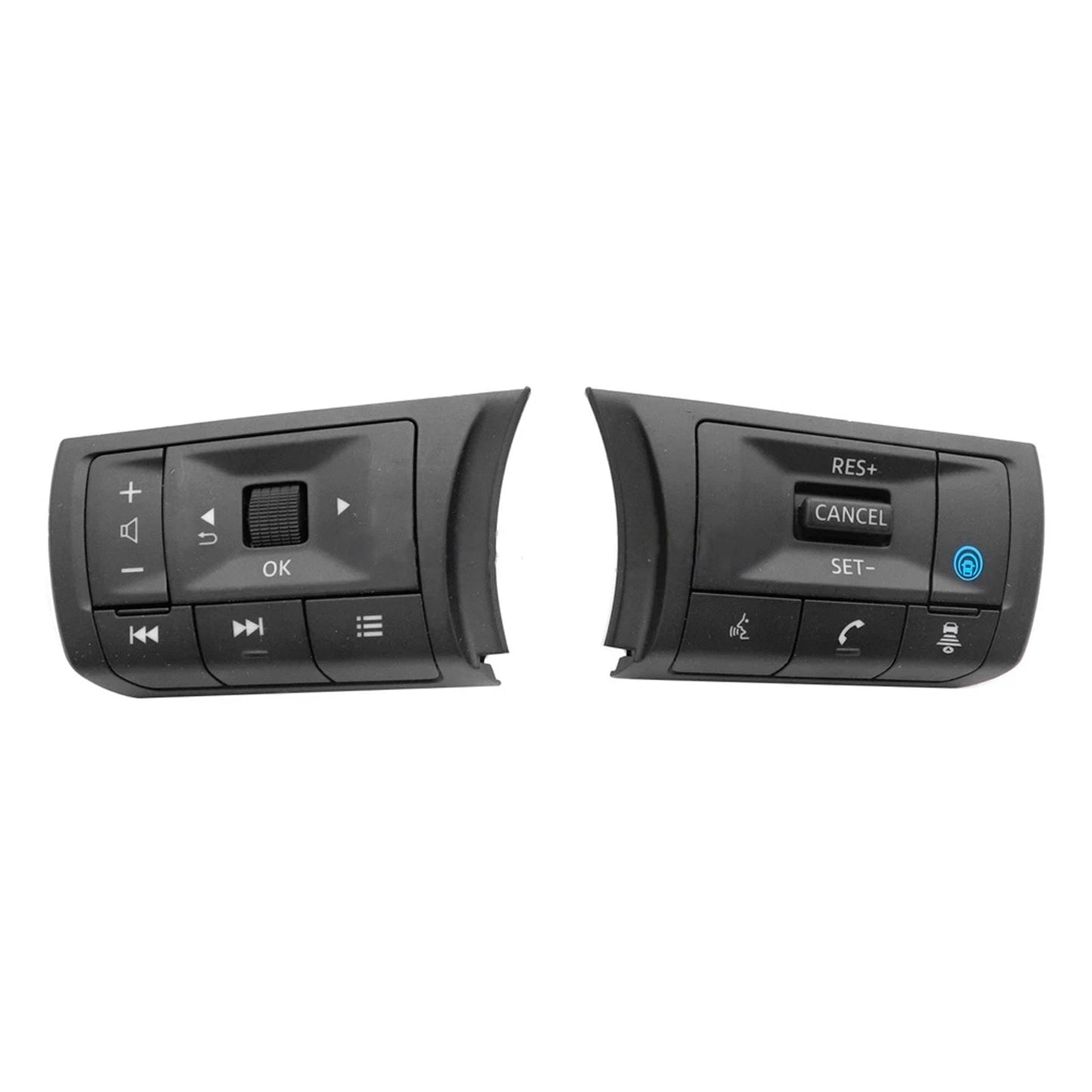 Interruttore del volume audio al volante e del cruise control per Nissan Pathfinder (Platinum, S, SL, SV) 3.5L V6 a benzina, modello 25550-6RF6B, per il 2022.