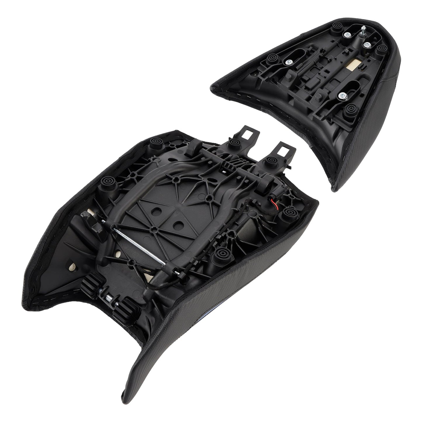 Kit cuscini passeggero Raider anteriori e posteriori blu per BMW R1300GS 2024-2025.