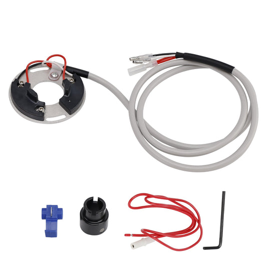 Piastra puntine accensione per Moto Guzzi V35 350 V50 500 V65 650 1977 - 1992