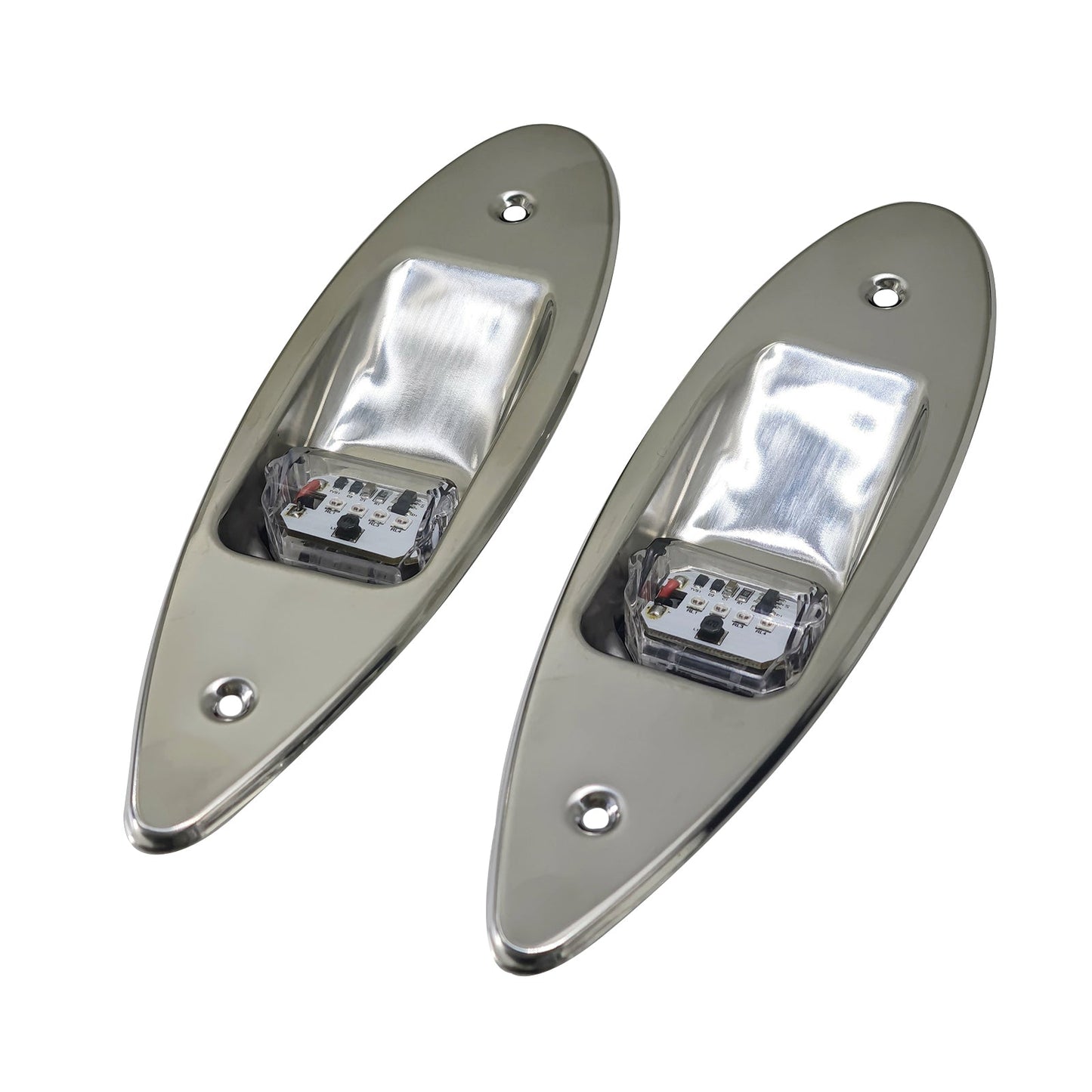 Luce di segnalazione di navigazione IP67 12-24V per barche, yacht e imbarcazioni a vela.