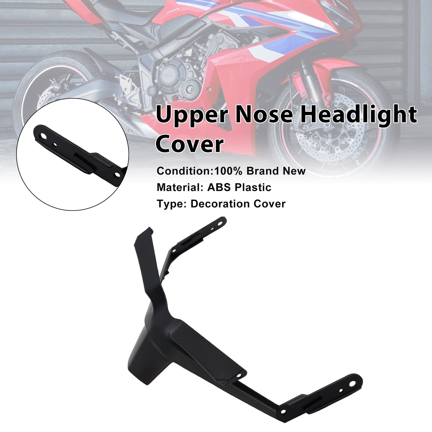 Carenatura del faro anteriore superiore Honda CBR650R 2024-2025