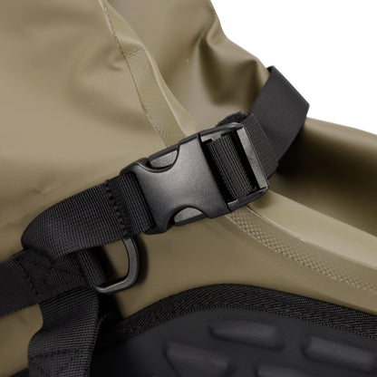 Borsa da sella laterale, colore abbinato, 86 l, verde, per scooter e moto.