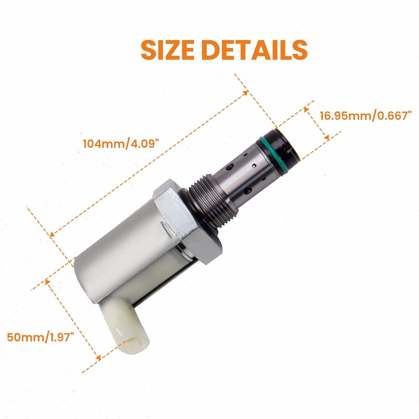 Valvola regolatrice della pressione di iniezione IPR 5C3Z9C968CA per Powerstroke 6.0L 2005-2010