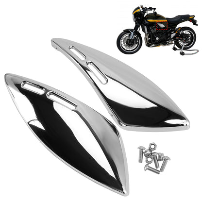 Carenatura laterale del serbatoio del carburante Kawasaki Z900RS 2018-2024, cromata