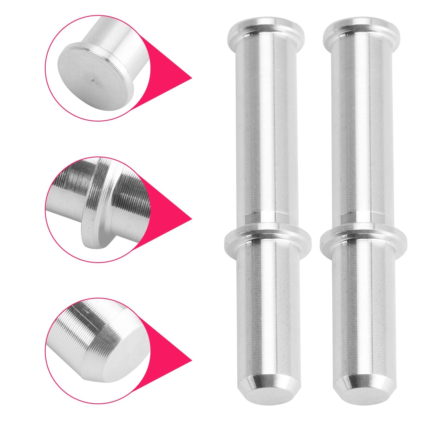 2x adattatore per tubo flessibile del carburante maschio 5/16 a connessione rapida per LS LS1 LS3 AN807-01A